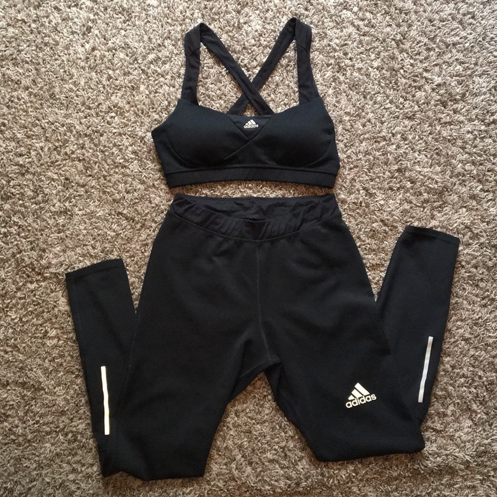Adidas climalite running set